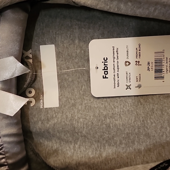 Jo + Jax Legend Jacket NWT size XXS Adult / Color: Heather Ash - Picture 4 of 6